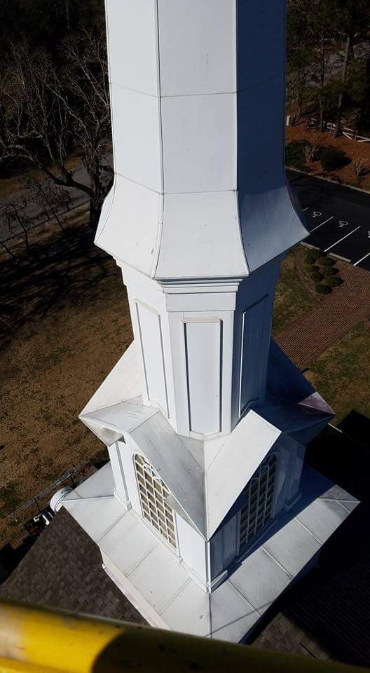 white the roof top